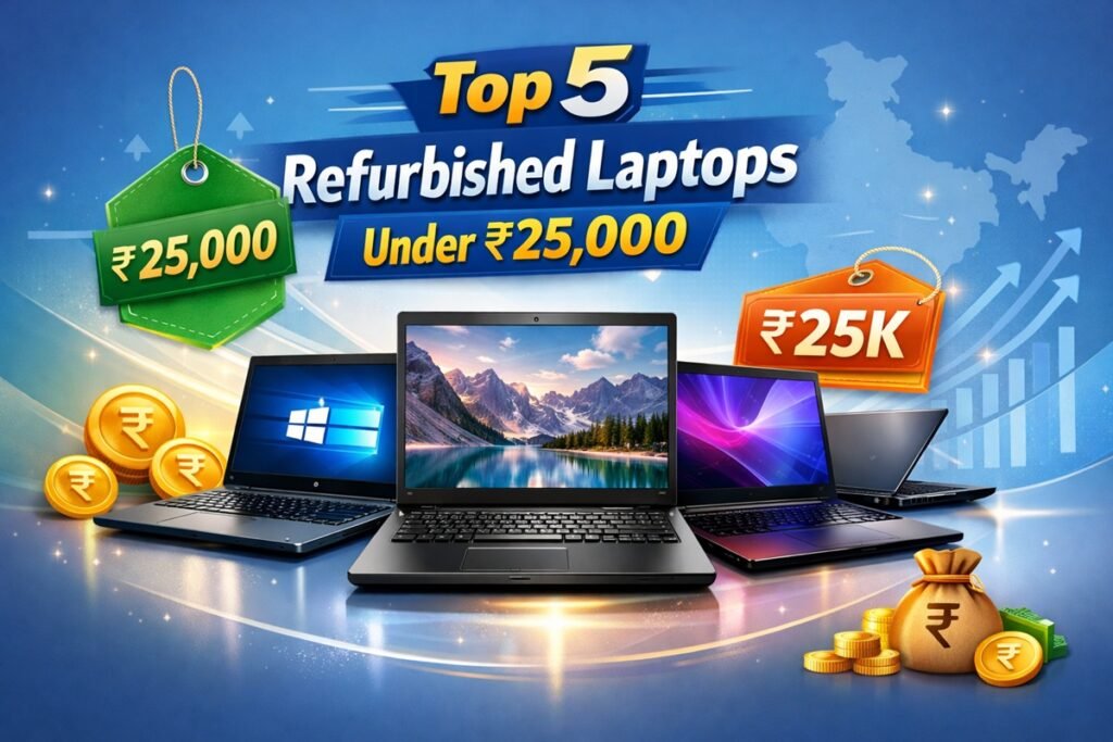 Top 5 Best Refurbished Laptops Under ₹25,000 in India: Your Guide to Smart Savings
